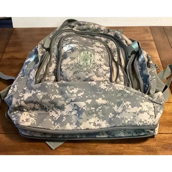 Code Alpha Militia Expandable Backpack Military Style Camouflage Hiking Camping - Picture 5 of 11